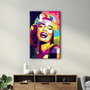 Wallity OGLS-9032 Pintura Decorativa de Vidrio Templado 46 x 72 cm